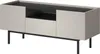 TV-Lowboard Noel 120 Kaschmir/ Schwarz (stehend) Produktbild-Vorschau 1