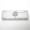 The bottom view of a transparent gaming keyboard. Produktbild-Vorschau