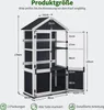 M MCombo Gartenschrank Holz Klein, 100 × 53 × 178 cm, 0111 Produktbild-Vorschau 7