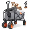 7MAGIC 120L Bollerwagen Faltbar 150KG Belastbar mit Große Produktbild-Vorschau 1