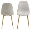 ACTONA Polsterstuhl CARI BHT 86x54x44 cm grau Produktbild-Vorschau 6