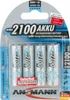 ANSMANN maxE - Batterie 4 x AA NiMH 2100 mAh (5035052) Podgląd zdjęcia produktu 1