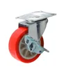4 Rollen Lenkrollen Set 75 mm Möbelrolle Geräte Rolle Produktbild-Vorschau 3