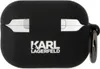 A black AirPods Pro 2 case with the Karl Lagerfeld logo. Produktbild-Vorschau