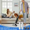 A man and a woman are in a living room with a dog, and a wet-dry vacuum cleaner is in the foreground. Anteprima dell’immagine prodotto