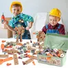 144-delige kinderspeelgoed gereedschapset met elektrische Productafbeelding-voorbeeld 4
