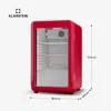 Klarstein Audrey Evo Getränkekühlschrank Mit Glastür - 115 Produktbild-Vorschau 6