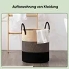 Wäschekörbe Wäschesammler mit Henkel, H50cm, Wäschesack, Produktbild-Vorschau 8