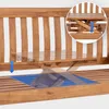 CLP Teakbank Orlando teak Größe 150 cm Produktbild-Vorschau 4