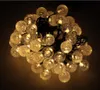 Solární zahradní osvětlení koule 7m 50LED teplá bílá Náhled obrázku produktu 10