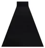 TAPIS DE COULOIR ANTIDÉRAPANT RUMBA couleur unique noir 60 Voir les images du produit 1