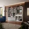 Šatníková skriňa Vicco Elmo biely 50 x 200 cm, Model 60710 Náhľad obrázku produktu 7