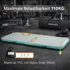 HAGO24 AirTrack Turnmatte 4m Mint Gymnastikmatte Produktbild-Vorschau 3