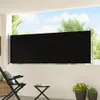 vidaXL Tenda laterale estensibile 100×500 cm nero Anteprima dell’immagine prodotto 3
