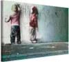 Italienischer Leinwand Leinwandbild - Modern Playground Produktbild-Vorschau 1