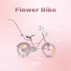 Rower dla dziewczynki 14 cali Pchacz kółka boczne Flower Podgląd zdjęcia produktu 3