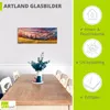 ARTland Glasbild Alpines Hochland Größe: 125x50 cm Produktbild-Vorschau 3