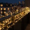 Catena luminosa a filo, luce bianco caldo, con timer e 8 Anteprima dell’immagine prodotto 7