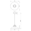 Milagro FELIX MLP7709 grün/gold Kronleuchter Pendelleuchte Produktbild-Vorschau 4