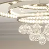 Lucande LED-Deckenleuchte Keely, chromfarben, Kristall, Produktbild-Vorschau 6