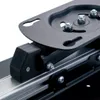 A close-up view of a black and gray metal bracket with bolts and nuts, likely part of a mounting system. Produktbild-Vorschau