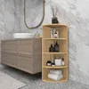 Coemo Eckregal Corner 120 aus Holz 4 Etagen Natur Sonoma Produktbild-Vorschau 3