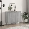 The Living Store Sideboards 2 Stk. Grau Sonoma 40x35x70 cm Produktbild-Vorschau 1