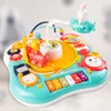A colorful, interactive musical toy table for babies and toddlers. Produktbild-Vorschau