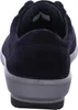 The back view of a navy blue shoe with a gray sole. Produktbild-Vorschau