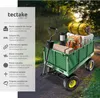 Chariot de jardin 550 kg avec plateau - vert Voir les images du produit 2