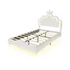 Lit bébé INONEFT 140x190 cm, lit rembourré avec revêtement Voir les images du produit 12