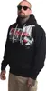 Yakuza Herren Psycho Kapuzenpullover, Schwarz, XL Produktbild-Vorschau 2