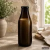 Milchflasche 1 Liter Glasflasche braun mit 6 Flaschen & 12 Produktbild-Vorschau 4
