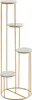 FineBuy Portavasi in vero marmo bianco 36,5x107,5x36,5 cm Anteprima dell’immagine prodotto 7