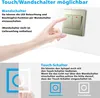 AICA LED Spiegelschrank 60x70cm Hochglanz Schwarz Produktbild-Vorschau 5