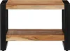 vidaXL Couchtisch 60x60x40 cm Massivholz Akazie Produktbild-Vorschau 1