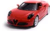 Onwomania Alfa Romeo 4c Sportwagen Modellauto Auto in Rot Produktbild-Vorschau 1