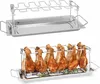 Hähnchenschenkel Halter aus 100% Edelstahl inkl, Produktbild-Vorschau 1
