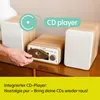 Système compact PURE Classic Stereo Mini Coton Brown Voir les images du produit 4