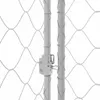 vidaXL Hundekäfig Silber 200 x 200 x 200 cm Verzinkter Produktbild-Vorschau 7