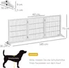 PawHut barrière pour chiens Barrière de sécurité pour Voir les images du produit 3