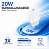 Schnellladegerät  USB C Netzteil mit Kabel 20 Watt Produktbild-Vorschau 3