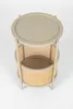 Housecraft Living Makato Beistelltisch Rund 30x30 cm Sand Produktbild-Vorschau 3