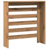 vidaXL Rivestimento per radiatori Artisan oak 78x20x82 cm Anteprima dell’immagine prodotto 4
