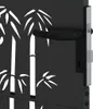 vidaXL Gartentor Schwarz 110 x 205 cm Pulverbeschichteter Produktbild-Vorschau 7