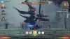 A video game scene showing characters fighting a large robot. Produktbild-Vorschau