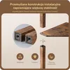 Lampa stojąca EDISHINE z 4 drewnianymi półkami, lampa Podgląd zdjęcia produktu 8
