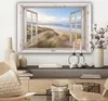 Leinwand Bilder 60x40 cm - Fensterblick - Meer - Dünen - Produktbild-Vorschau 7