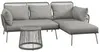Outsunny Gartenmöbel-Set, Ecksofa & Beistelltisch, Produktbild-Vorschau 1