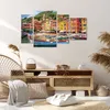 Bild auf Leinwand - Leinwandbild - 4 Teile - Weihnachtsmann Produktbild-Vorschau 7